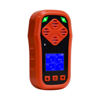 Monitor industriale 4 gas Multi Gas Analyzer CO H2S O2 Detettore portatile di gas combustibile