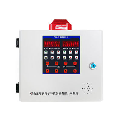 Controller di allarme per gas a due canali 2.5 kg RS485 4-20mA Pannello di controllo del rilevatore di gas