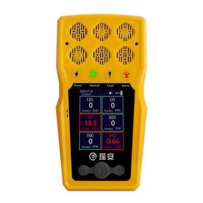 BTQ-YA-C100FT Detettore di gas portatile CO O2 H2S LEL Analisatore multi-gas portatile