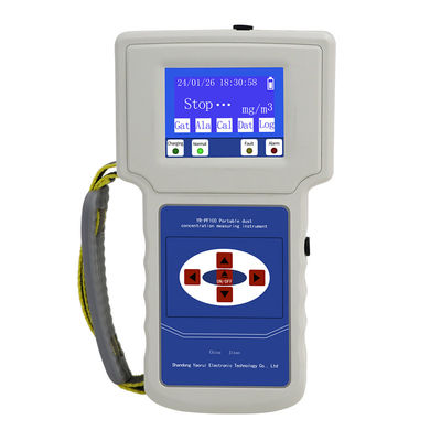 Misuratore di concentrazione di polveri PM2.5 PM1.0 PM10 Air Particle Monitor portatile