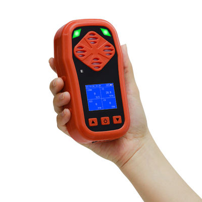 Alarme di monitoraggio del gas portatile Multi LEL O2 CO H2S combustibile 4 in 1