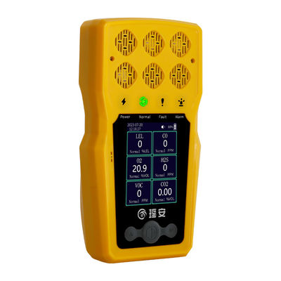 BTQ-YA-C100FT Detettore di gas portatile Co O2 H2S LEL Multi Gas Analyzer