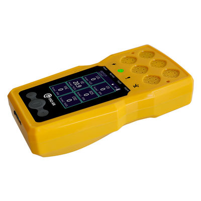 Certificazione CE FCC 6 in 1 Multi Gas Monitor di Yaoan O2 CO H2S LEL VOC CO2 USB Recharge