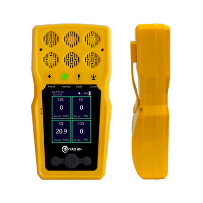 Detettore multi-gas portatile Lel, Co, H2s, analizzatore di gas O2