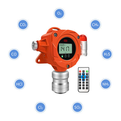 Detettore di gas fisso montato a parete C2h6 So2 Detettore di gas con sensore intelligente