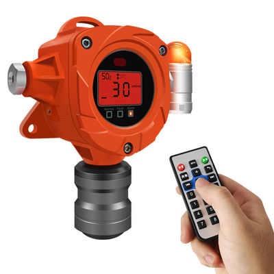 Detettore di gas di ossido di azoto ROHS Detettore di CO2 a infrarossi fisso in linea con allarme sonoro / luminoso