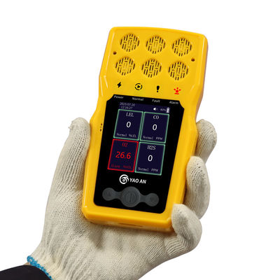 Analisatori di gas portatili 6 in 1 Multi Gas Monitor per processi industriali