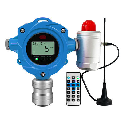 Detettore di gas fisso Detettore di perdite di gas industriale con sensore H2S C02 CO CH4
