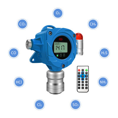Monitor di gas a muro fisso sicuro per l'installazione di condotte