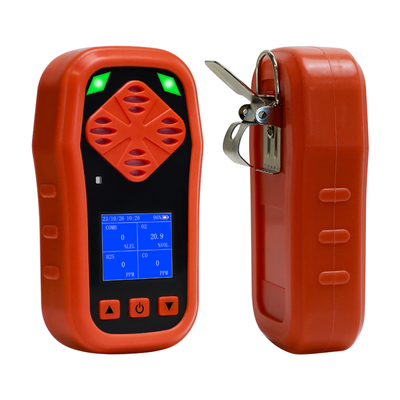 YAOAN Multi Gas Detector 4 in 1 Detettore di gas portatile CO H2S O2 CH4