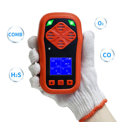 Vendite Calde Multi 4 in 1 Rilevatore di Gas 4 Analizzatore di Gas Unity Co/co2 CH4 LEL CO H2S O2 Portatile Nh3 Ammoniaca Meter